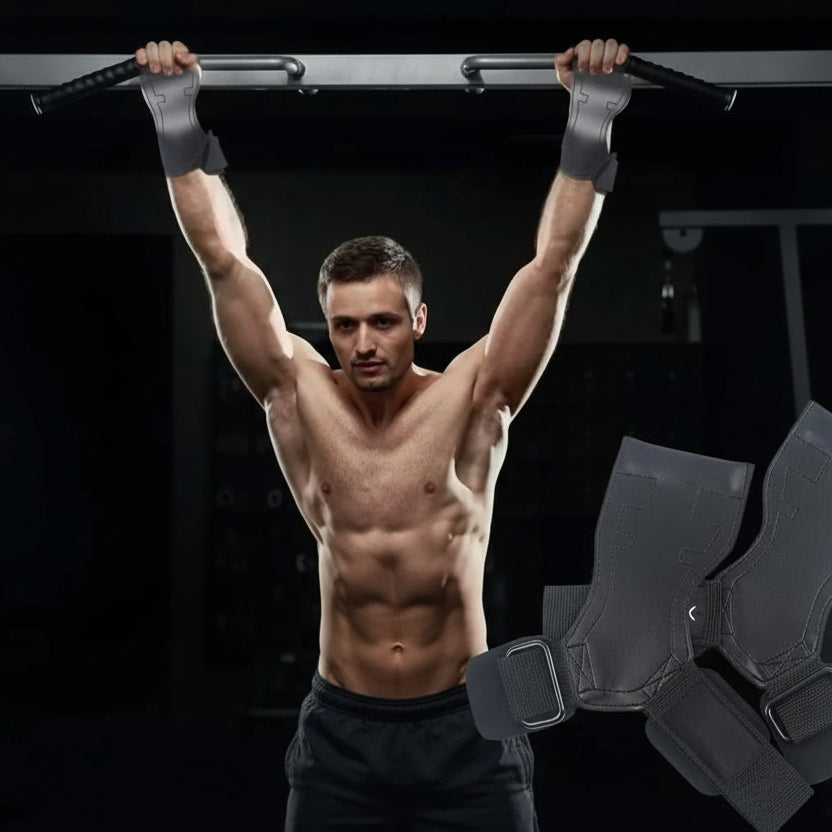 Workout Grips for Strength Building and Safe Muscle Training