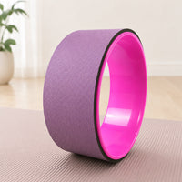 Yoga Wheel - Purple/Pink or Black/Pink