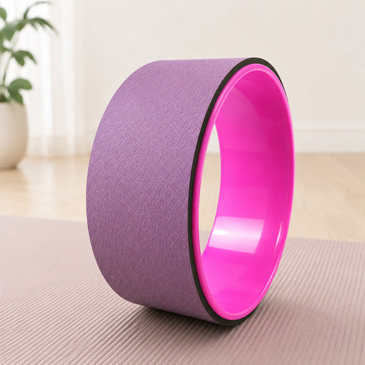 Yoga Wheel - Purple/Pink or Black/Pink